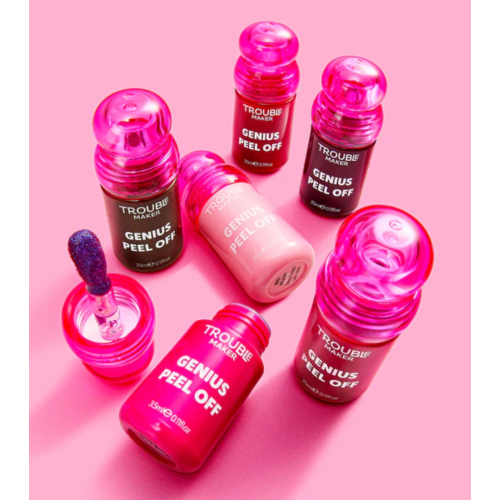 Trouble Maker - Lippenfarbe Genius peel-off - Life Hack Rose Pink