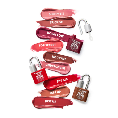 Trouble Maker - Lip Tint Secret Keeper - Fess Up Latte Nude