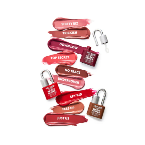 Trouble Maker - Lip Tint Secret Keeper - No Trace Chocolate Nude