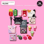 Trouble Maker x Squishmallows - Komplette Sammlung Limitierte Edition - 14 Produkte: 3 Lidschattenpaletten + Wimperntusche + 3 Lippenöle + 3 Lippenglosse + 4 Gesichtssprays