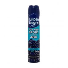 Tulipán Negro – *Male Care* – Antitranspirant Deodorant Sport 48h