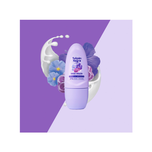 Tulipán Negro – Roll-on Antitranspirant Deodorant – Sweet Violeta