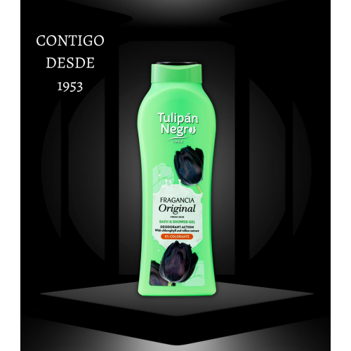 Tulipán Negro - *Fresh Skin* – Badegel 650 ml – Fragancia Original