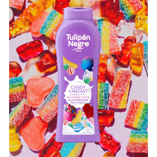 Tulipán Negro – *Gourmand Intensity* – Badegel 650 ml - Candy Fantasy