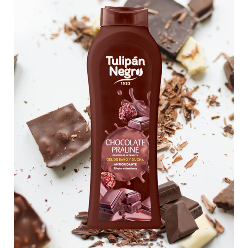 Tulipán Negro – *Gourmand Intensity* – Badegel 650 ml – Chocolate Praliné