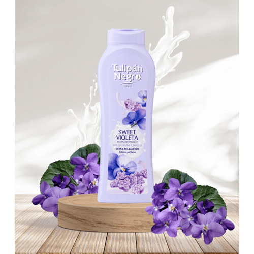 Tulipán Negro – *Gourmand Intensity* – Badegel 650 ml - Sweet Violeta