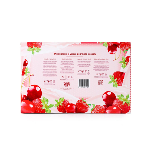 Tulipán Negro - *Gourmand Intensity* – Geschenkset – Passionserdbeere und Kirsche