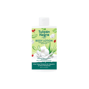Tulipán Negro – Körperlotion – Aloe Vera, Baumwollextrakt und Hagebutte