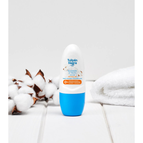Tulipán Negro - *Skin Care* - Deodorant Deo Roll-on - Baumwolle und Talk