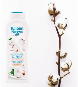 Tulipán Negro - *Skin Care* – Duschgel 650 ml – Algodón & Talco