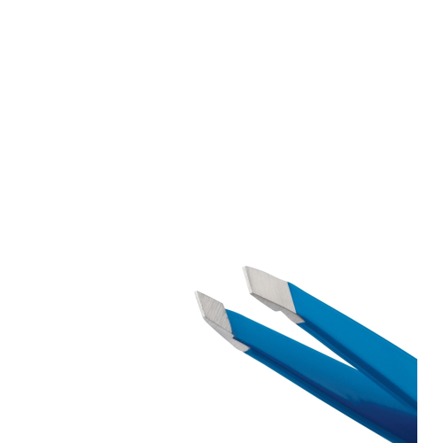 Tweezerman - Mini Pinzette Slant- Bahama Blue