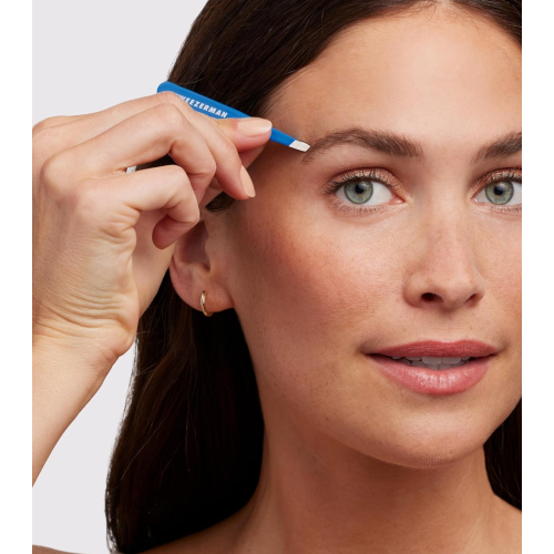 Tweezerman - Mini Pinzette Slant- Bahama Blue