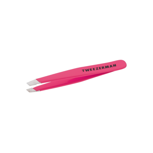 Tweezerman - Mini-Clip Slant Tweezer - Neonpink
