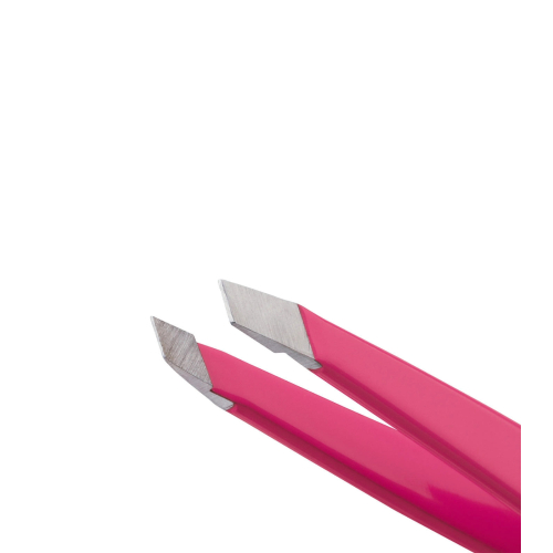 Tweezerman - Mini-Clip Slant Tweezer - Neonpink