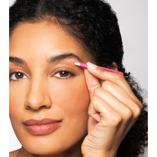 Tweezerman - Mini-Clip Slant Tweezer - Neonpink