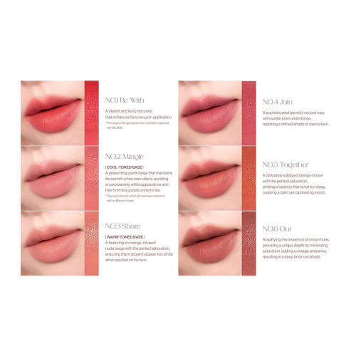 Unleashia - Matte Lippentönung Luv Hug Velvet Tint - 05: Together