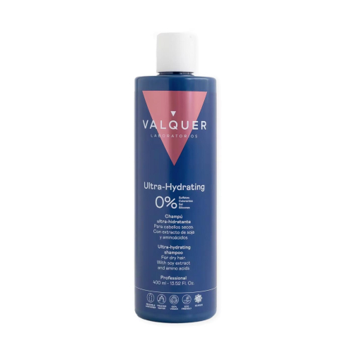 Valquer - Ultra-Hydrating Shampoo ohne Sulfate und ohne Silikone 400ml - Trockenes Haar