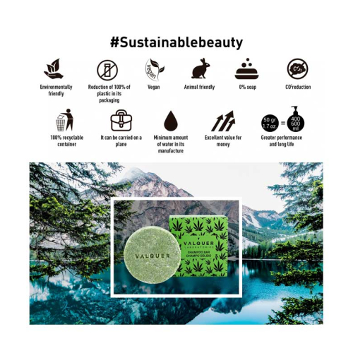 Valquer - Hemp Shampoo - Cannabisextrakt und Hanföl