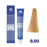 Valquer – Professionelle Haarfärbecreme – 8,00: Hellblond