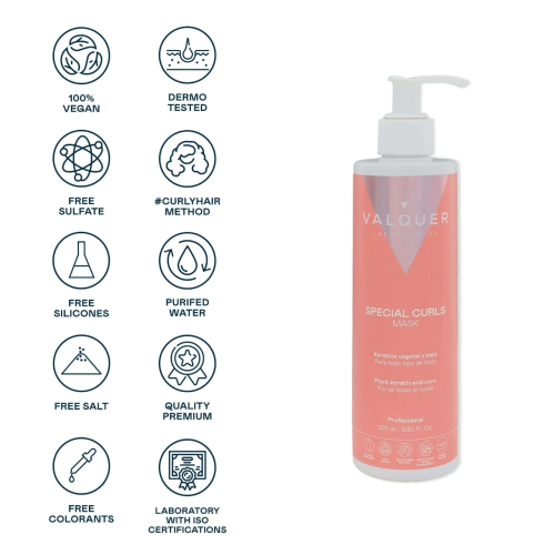 Valquer - Haarmaske für lockiges Haar Special Curls - 275ml