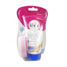 Veet - Haarentfernungscreme für Körper und Beine unter der Dusche Minima - Empfindliche Haut