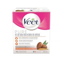 Veet Body & Face Sugar Haarentfernungs-Wachs-Set Pure
