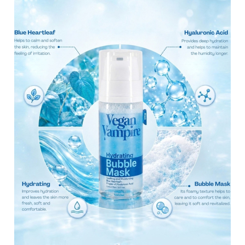 Vegan Vampire - Gesichtsmaske Bubble - Hydrating