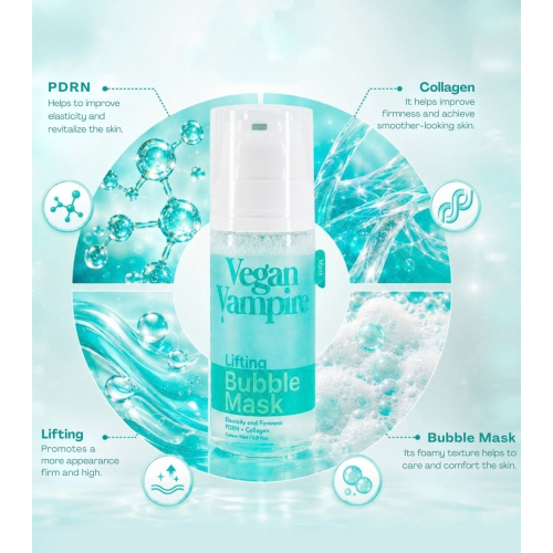 Vegan Vampire - Gesichtsmaske Bubble - Lifting
