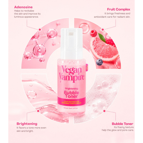 Vegan Vampire - Gesichts-Tonik Bubble - Brightening