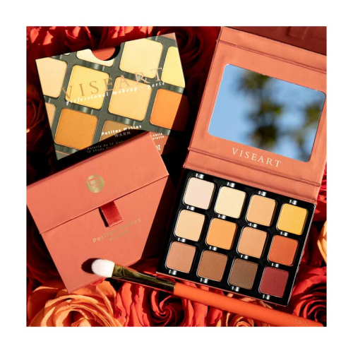 Viseart - Lidschatten-Palette Petites Mattes - Warm