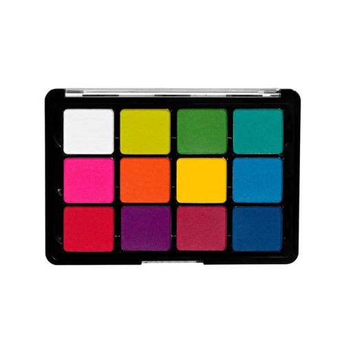 Viseart - Lidschatten-Palette Slim Pro - VPE08: Editorial Brights