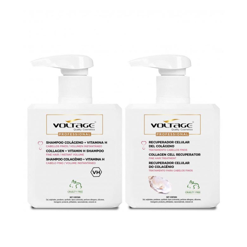 Voltage - Total Volume Pack - Feines Haar