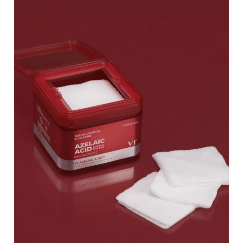VT Cosmetics - *AZ Care* - Gesichtswasser-Pads Azelaic Acid CICA Exosome