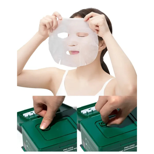 VT Cosmetics - Cica Daily Soothing Gesichtsmaskenpackung - 30 Einheiten