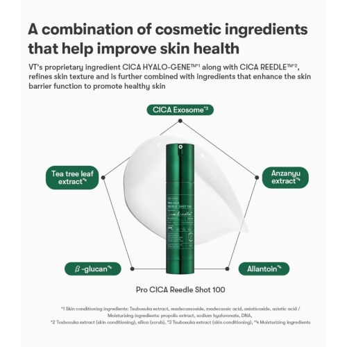 VT Cosmetics - Beruhigendes Serum Pro Cica Shot 100