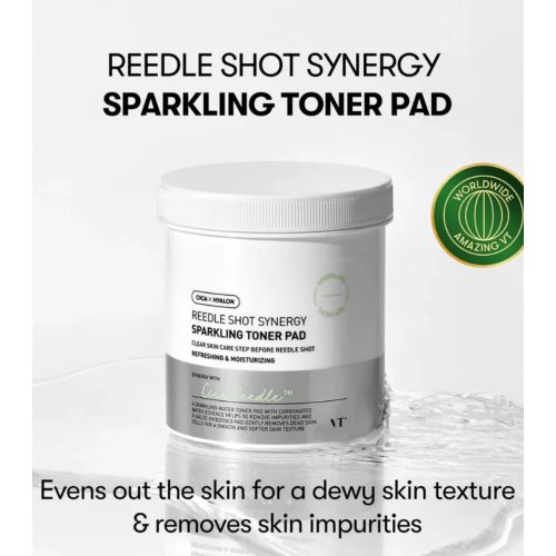 VT Cosmetics - Toner im Pad-Format Reedle Shot Synergy Sparkling