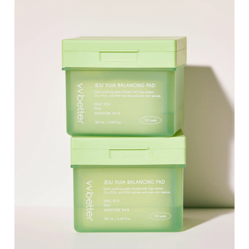 vvbetter - Pads auf Pad Jeju Yuja Balancing - 120 Stück