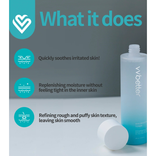 vvbetter - Toner AHA Boosting Toner