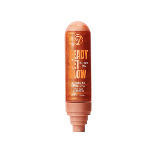 W7 Cosmetics - Fixierspray für Make-up Ready, Set, Glow - Bronze Sol