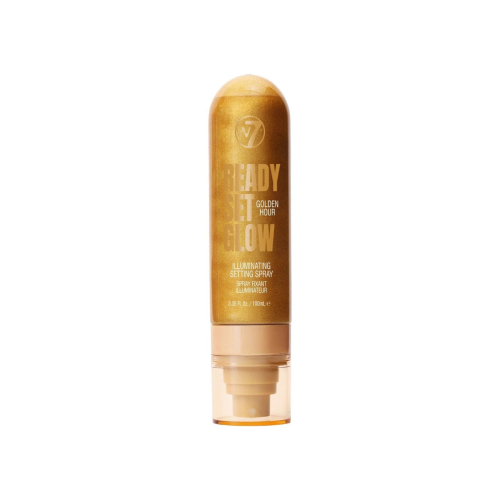 W7 Cosmetics - Make-up Fixierspray Ready, Set, Glow - Golden Hour