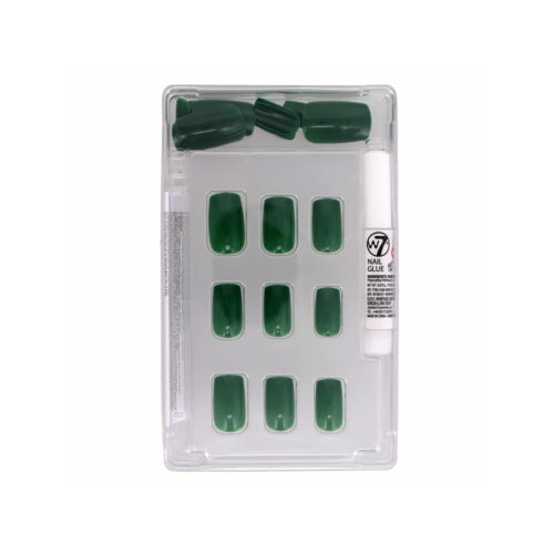 W7 Cosmetics - Künstliche Nägel Glamorous Nails - Emerald Energy