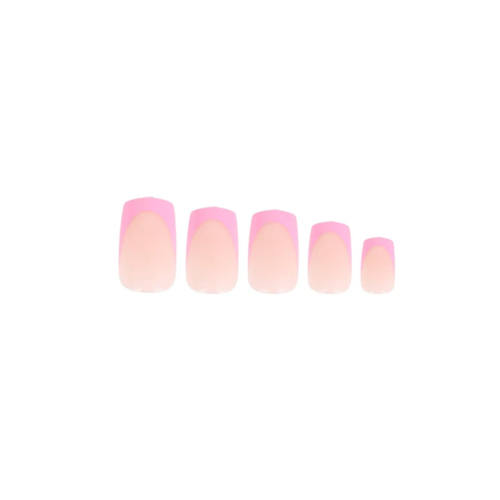 W7 Cosmetics - Künstliche Nägel Pre-Glued Nails - Pink French