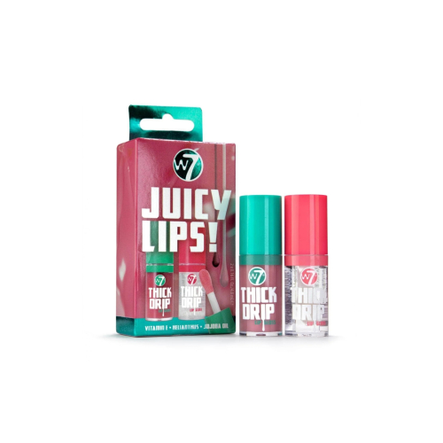 W7 – Lipgloss-Duo Juicy Lips! – Too Close + In the Clear