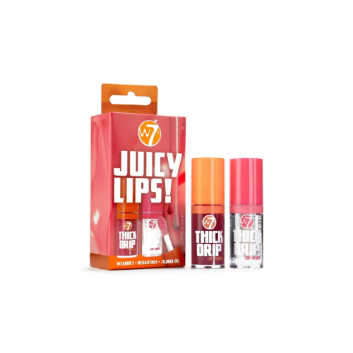 W7 - Lipgloss-Duo Juicy Lips! - Foolish + In the Clear