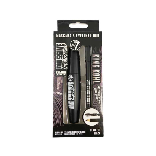 W7 - Duo aus Mascara Massive Lashes und Liner King Kohl
