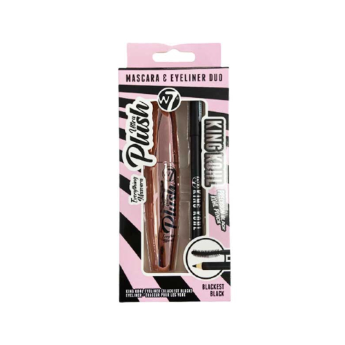W7 - Mascara Ultra Plush & Liner-Duo King Kohl