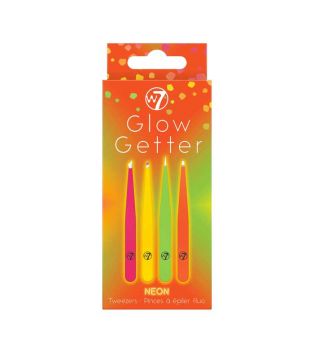 W7 - *Glow Getter* - Neon-Pinzetten-Set