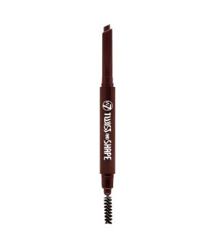 W7 - Twist and Shape Double Eyebrow pencil - Dark Brown