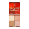 W7 - Highlighter- und Bronzer-Palette Bronze Brilliance - Light/Medium