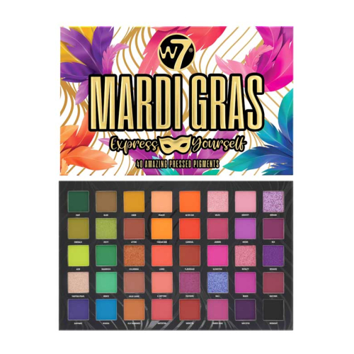 W7 - Gepresste Pigmentpalette Mardi Gras